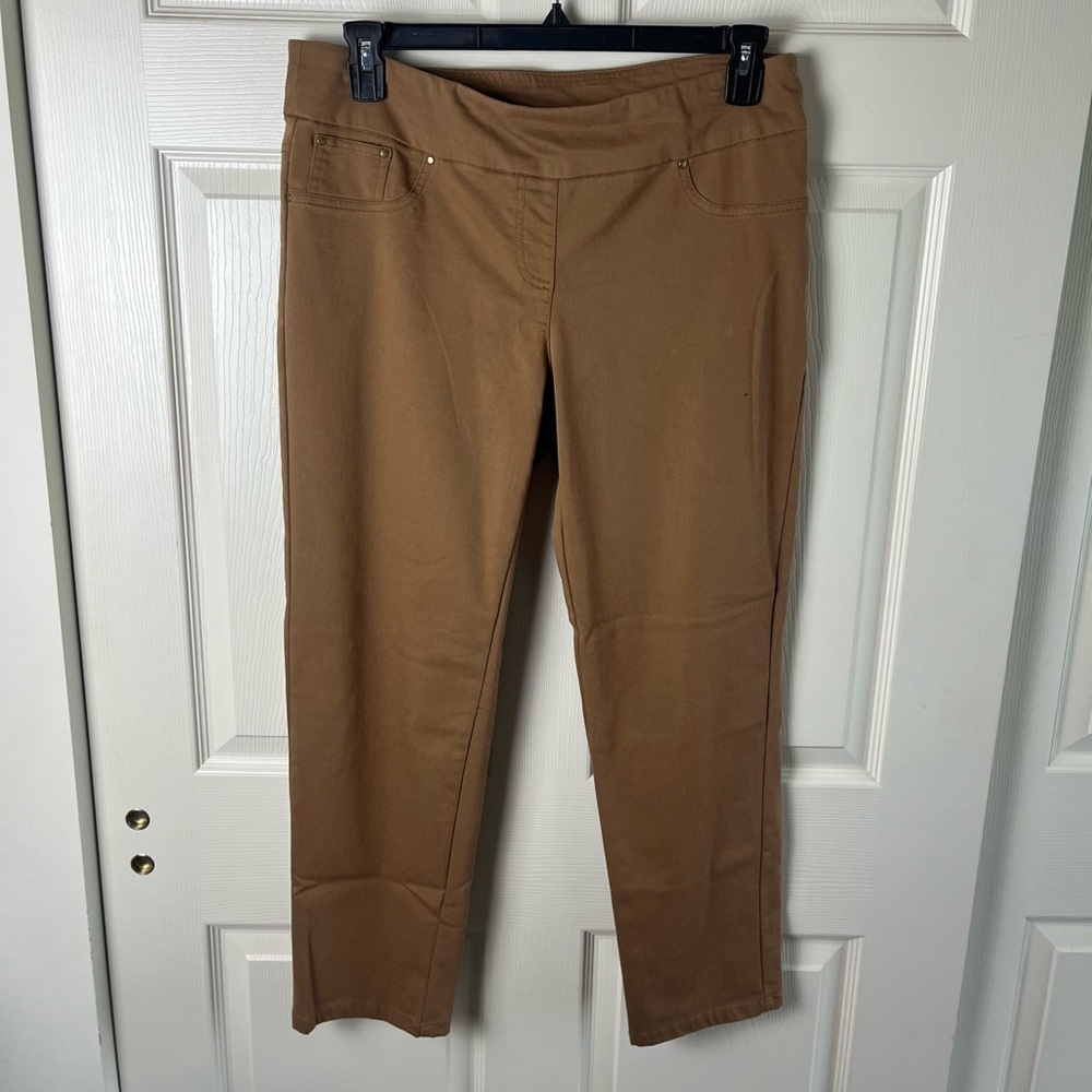 Ruby Rd. Tan Petite Pants